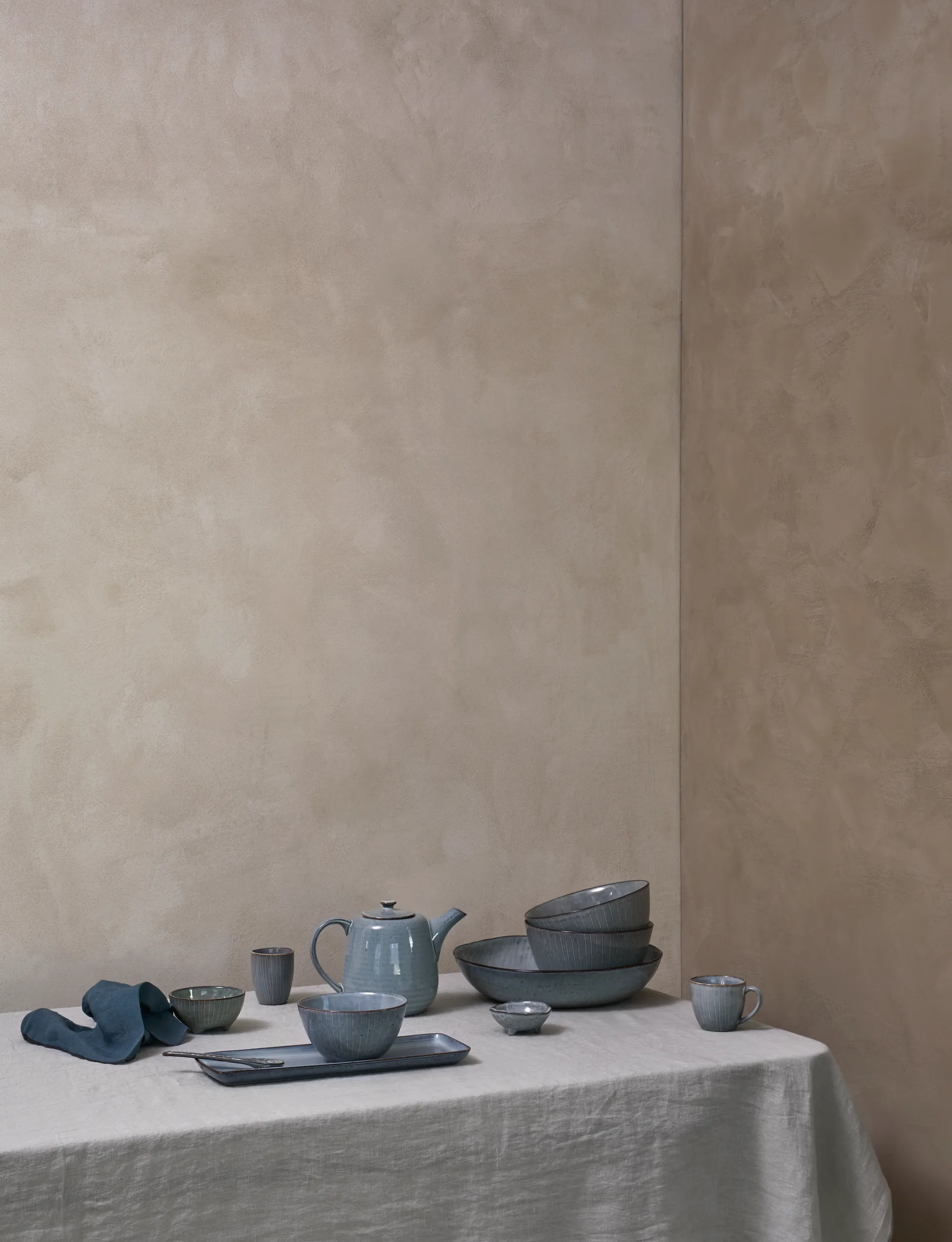 Set de vaisselle Nordic Sea, 12 pièces Broste Copenhagen