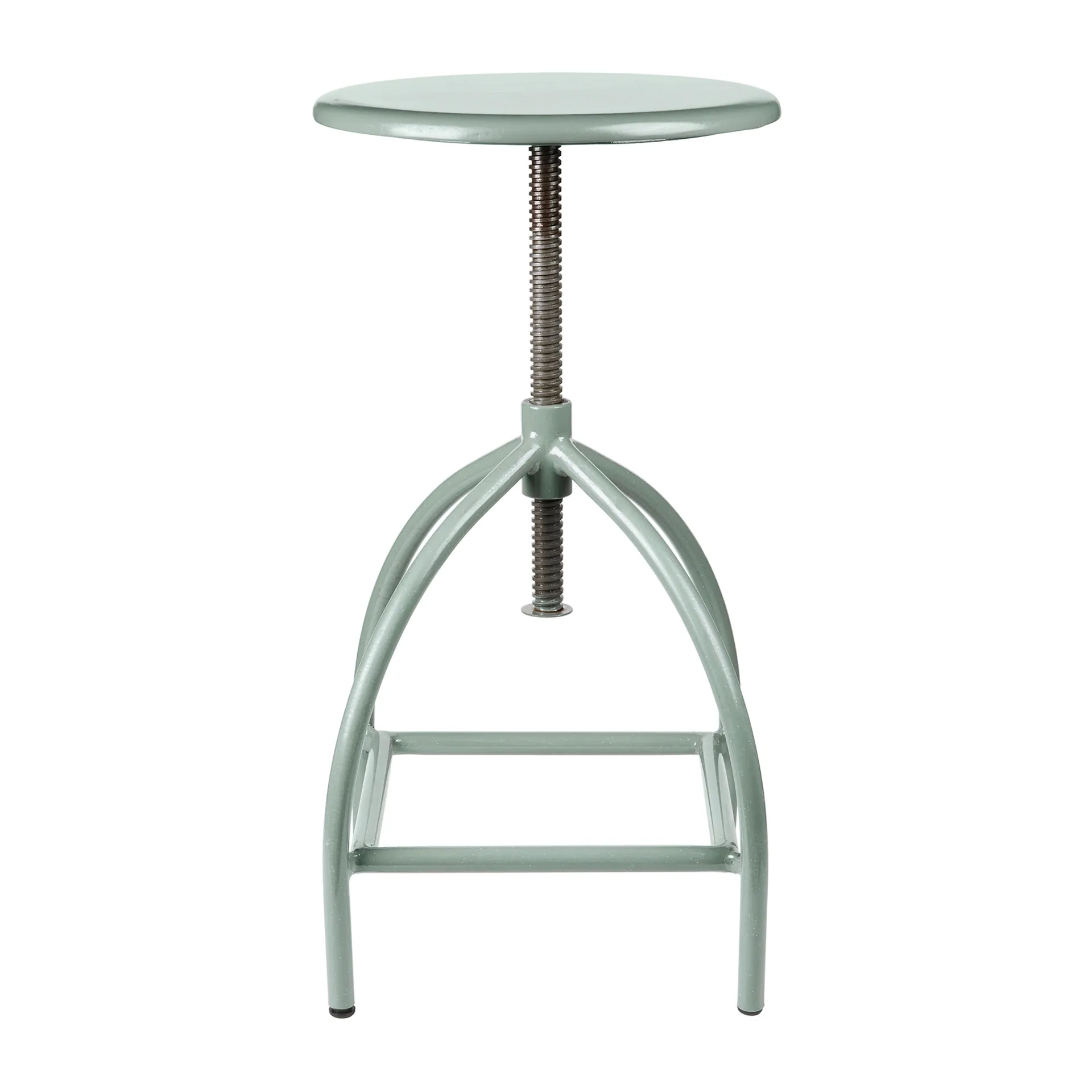 Broste Copenhagen Sire tabouret rond Green, Ø33x73 cm