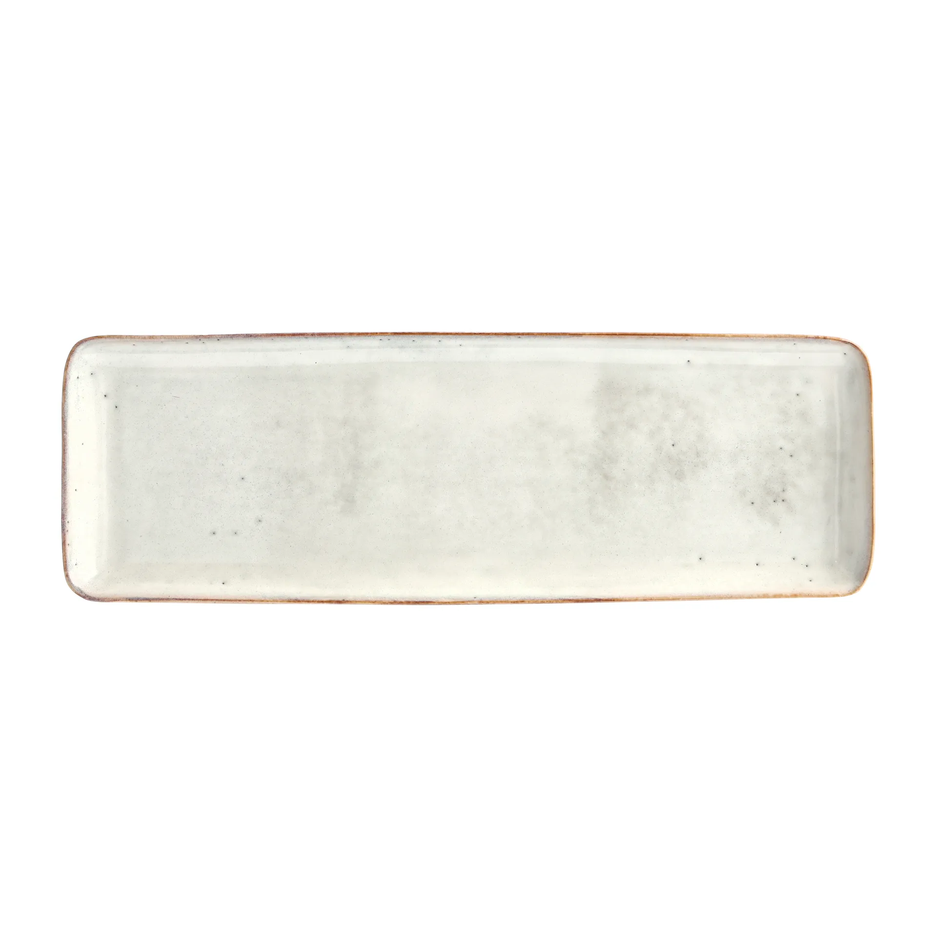 Soucoupe rectangulaire Nordic Sand, 12,5x35 cm Broste Copenhagen