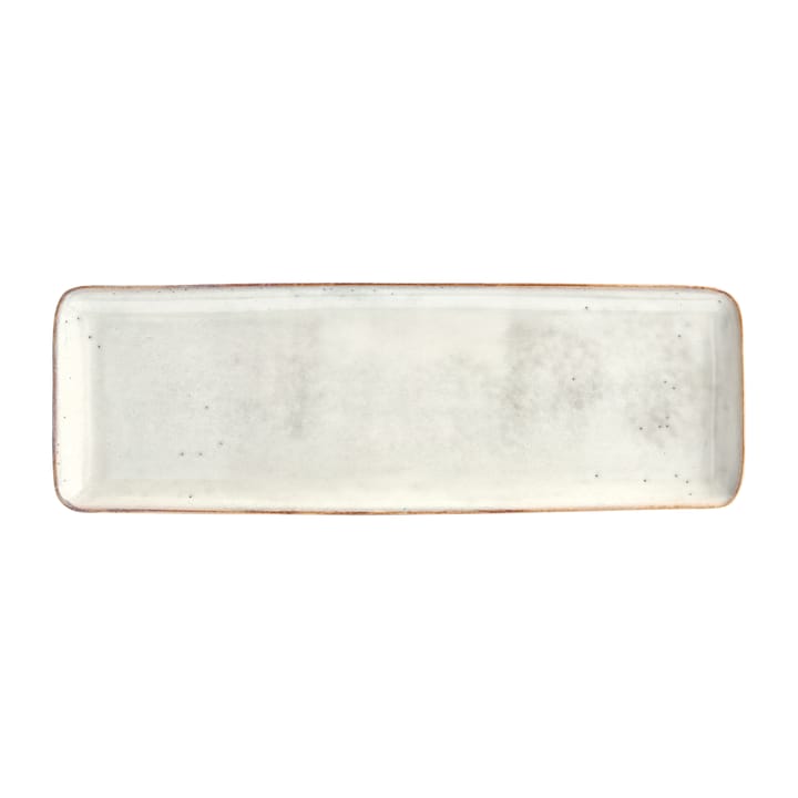 Soucoupe rectangulaire Nordic Sand - 12,5x35 cm - Broste Copenhagen