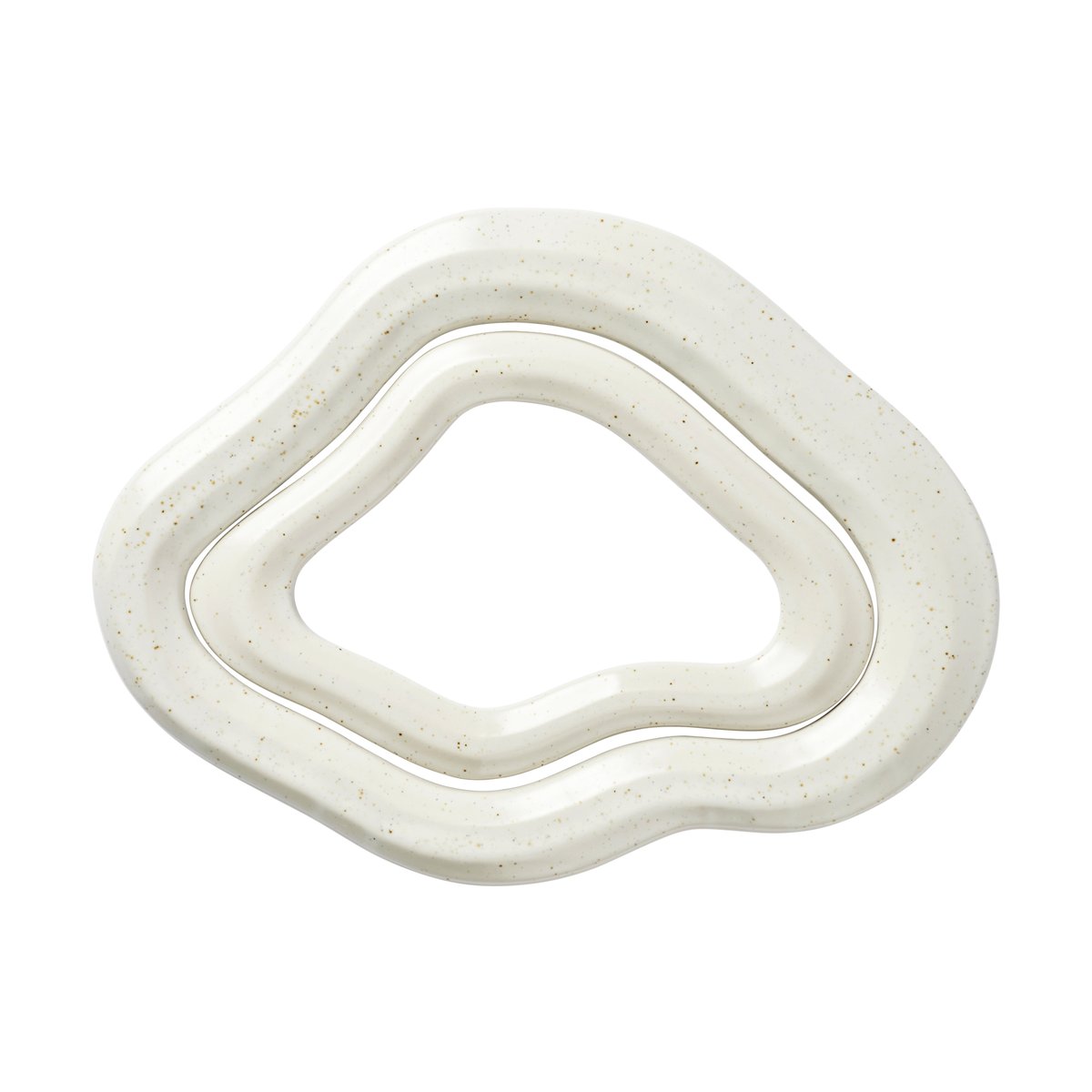 Broste Copenhagen Sous-plat Nordic Vanilla 19x25 cm