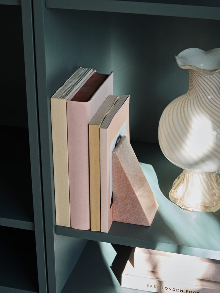Supports de livre Jarl, lot de 2, Rose marble Broste Copenhagen