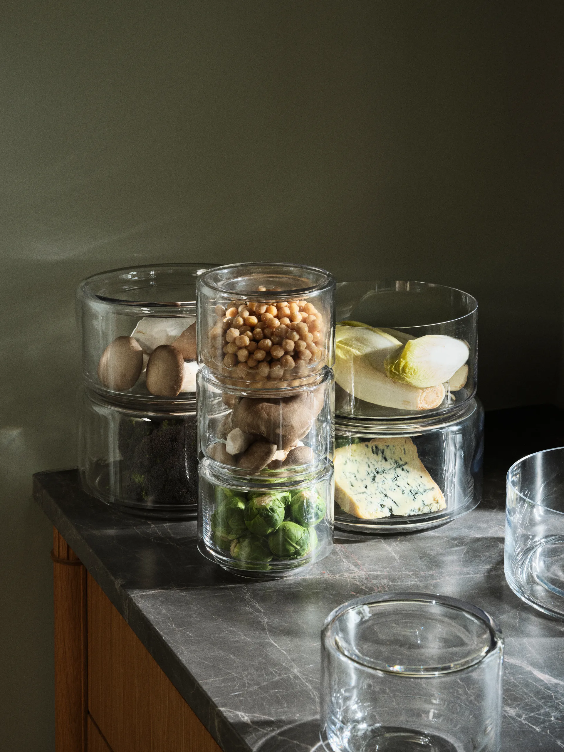 Sylvia bol Ø21x12 cm, Clear Broste Copenhagen