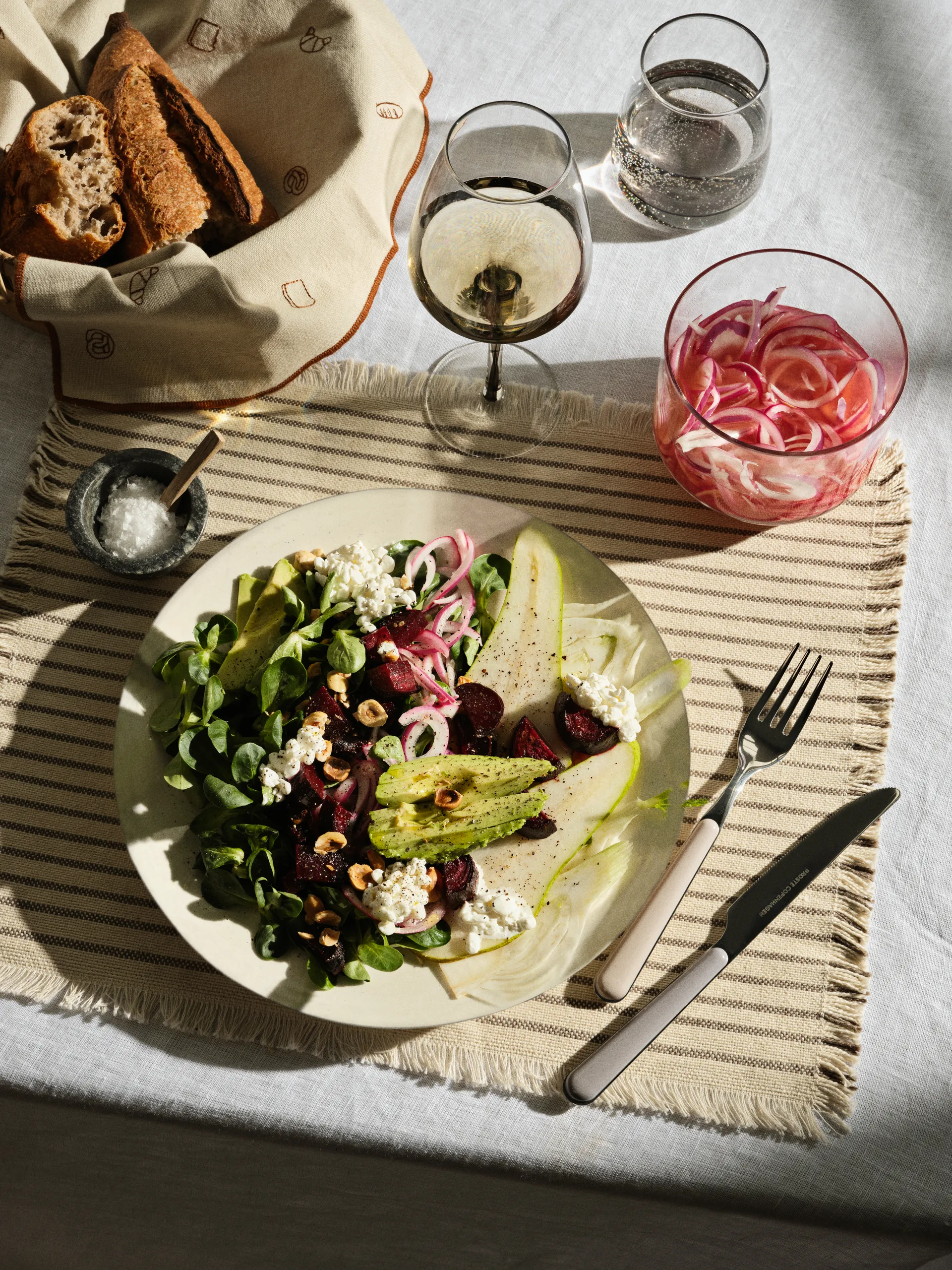 Sylvia bol Ø21x12 cm, Clear Broste Copenhagen