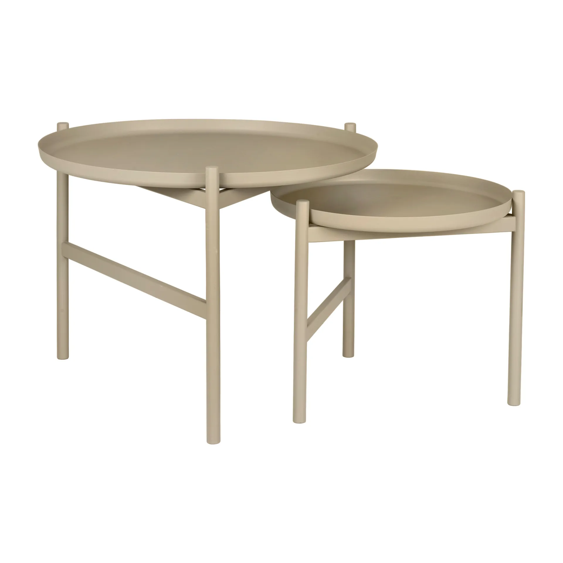 Table d'appoint Turner table Ø70 cm, Grey Broste Copenhagen