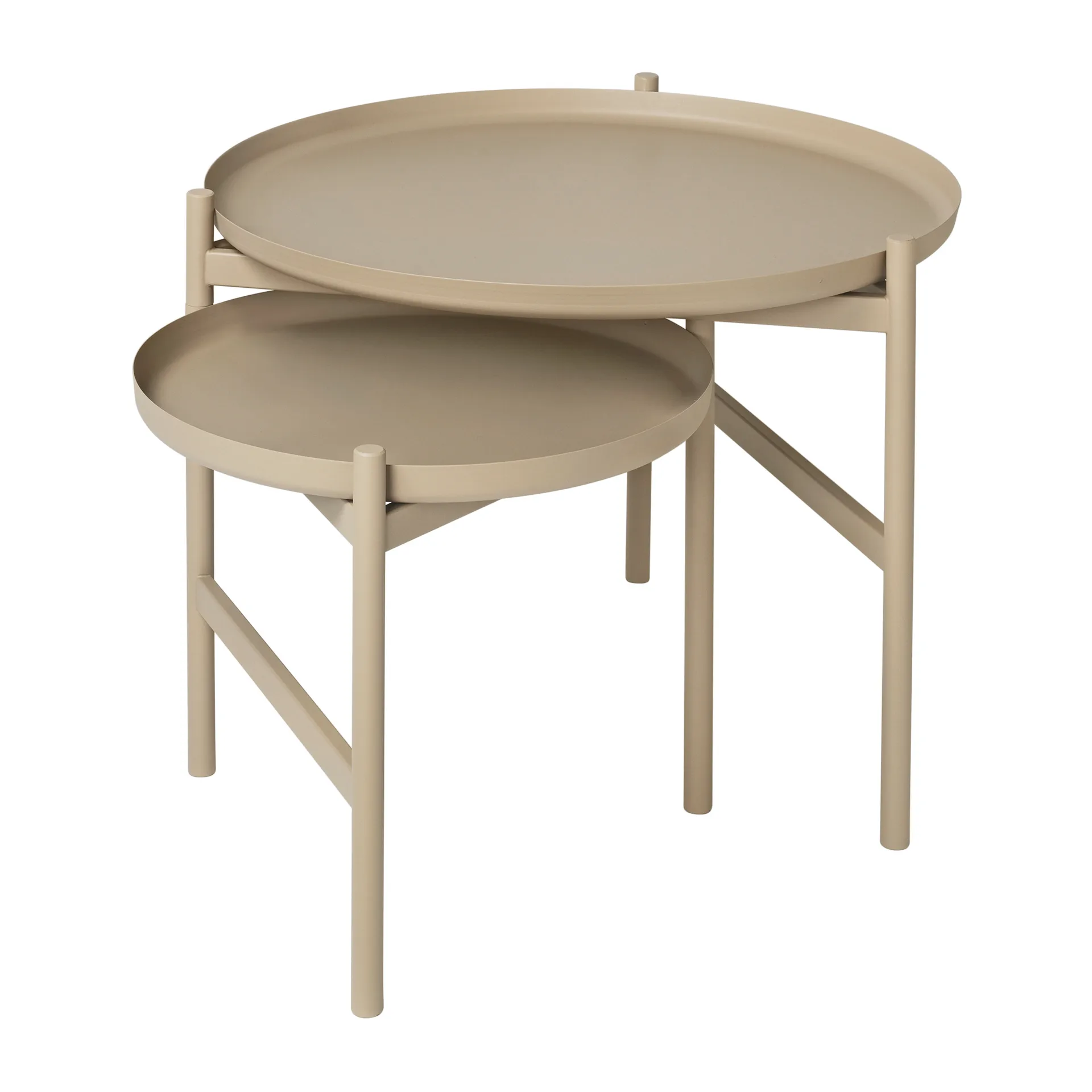 Table d'appoint Turner table Ø70 cm, Grey Broste Copenhagen