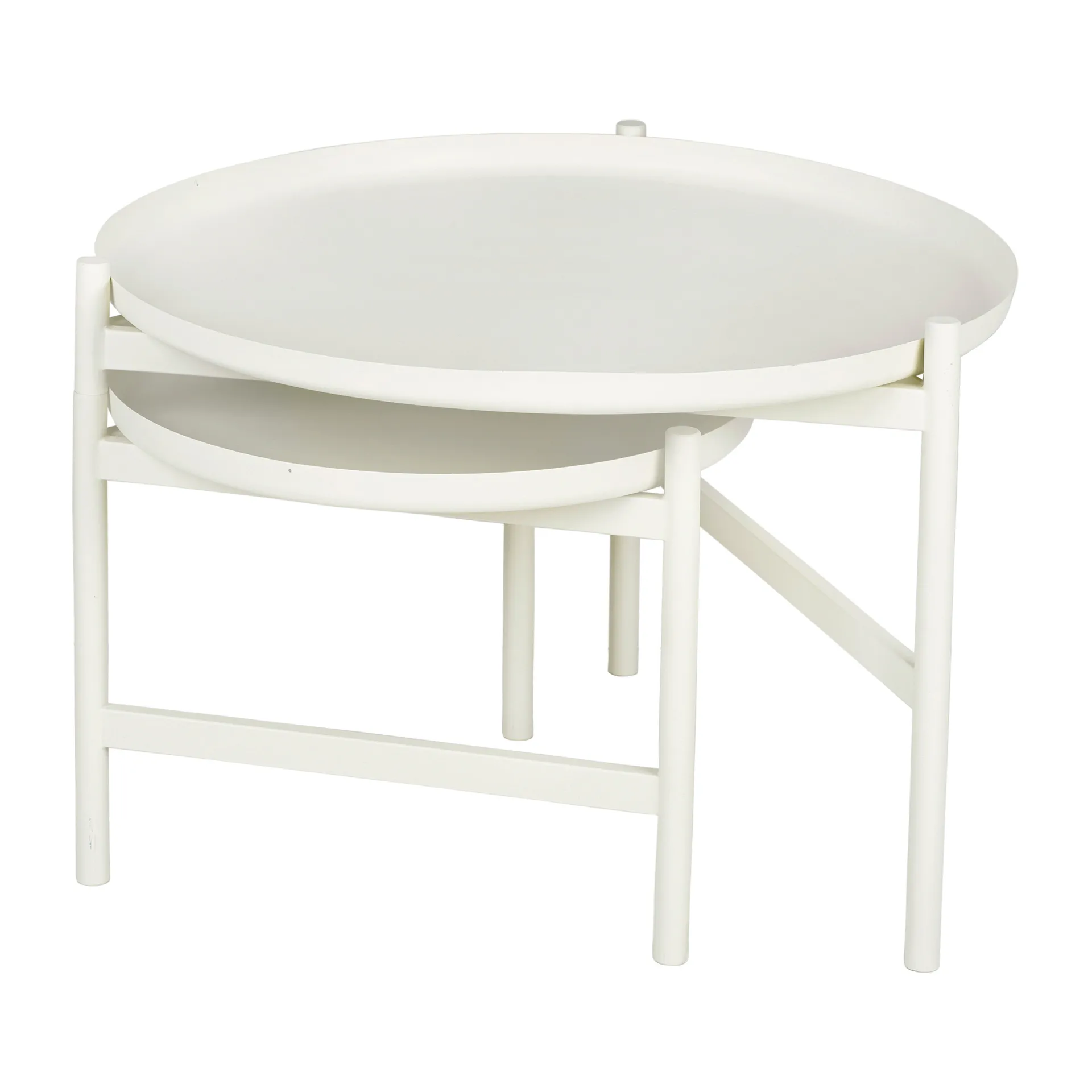 Table d'appoint Turner table Ø70 cm, White Broste Copenhagen