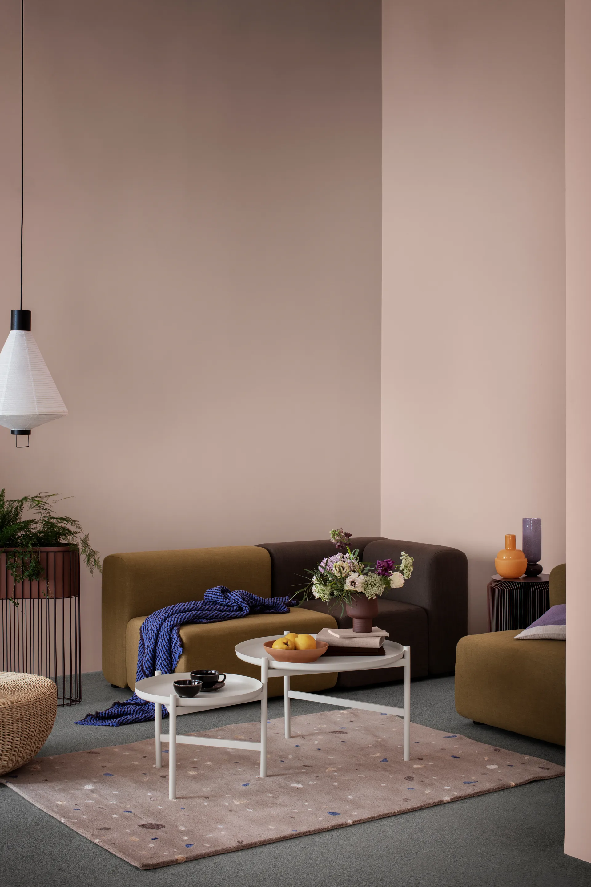 Table d'appoint Turner table Ø70 cm, White Broste Copenhagen