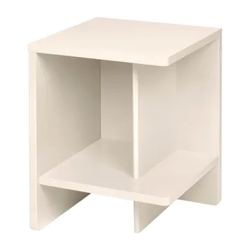 Table de chevet Tenna côté droit 38x38 cm - Raindy day light grey - Broste Copenhagen