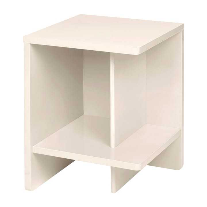 Table de chevet Tenna côté droit 38x38 cm, Raindy day light grey Broste Copenhagen