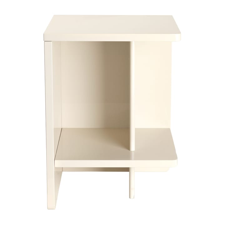 Table de chevet Tenna côté droit 38x38 cm, Raindy day light grey Broste Copenhagen