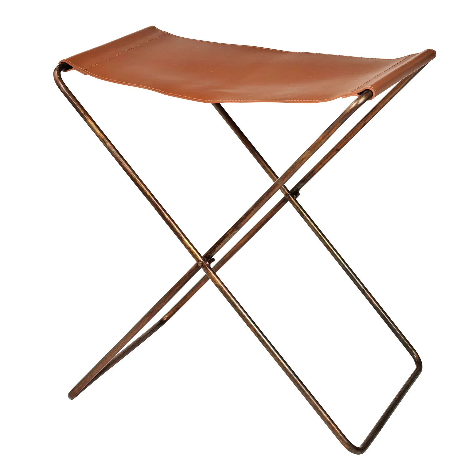 Tabouret Nola cuir, petit, 45 cm Broste Copenhagen