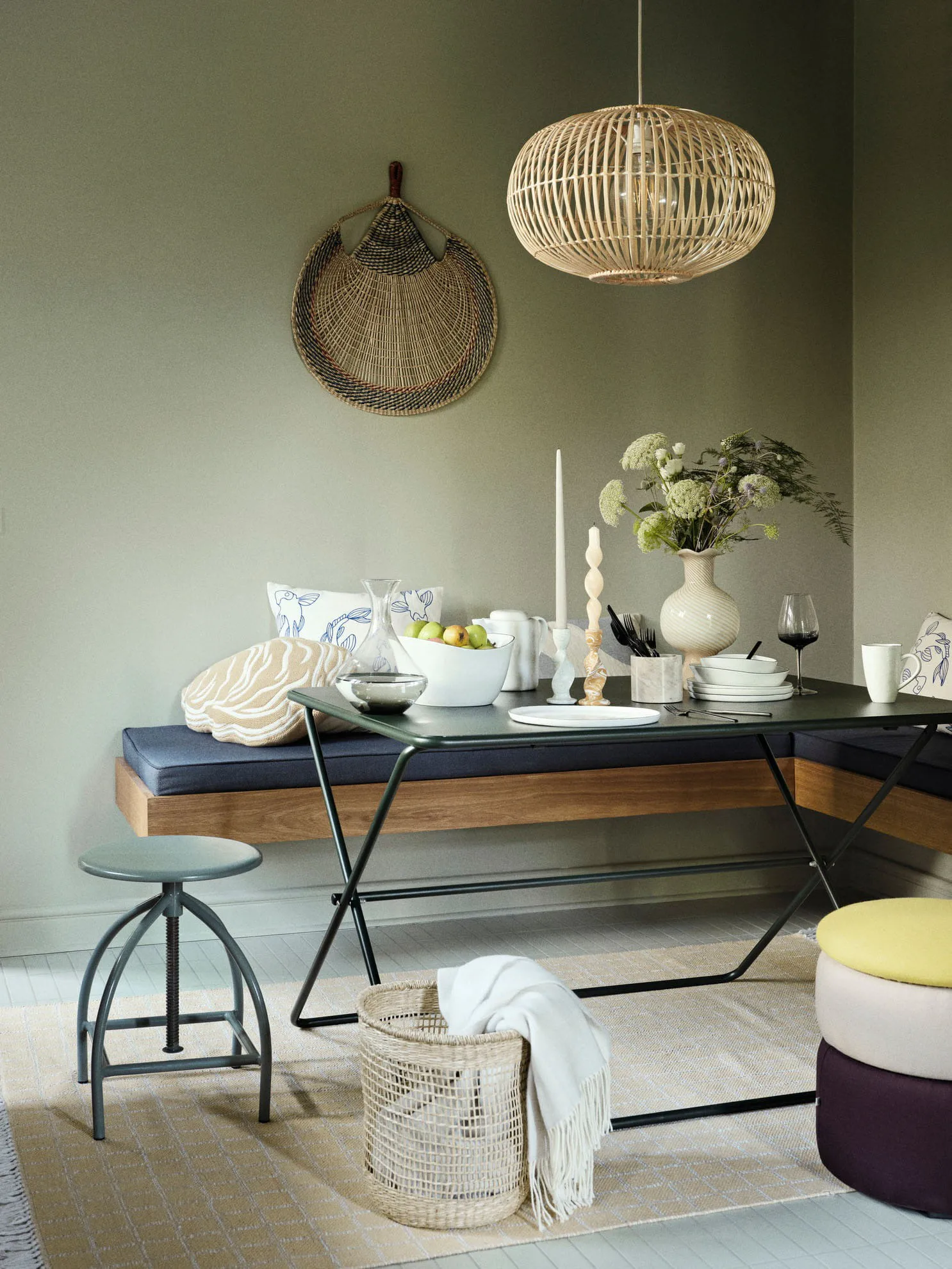 Tabouret Sire, Green Broste Copenhagen