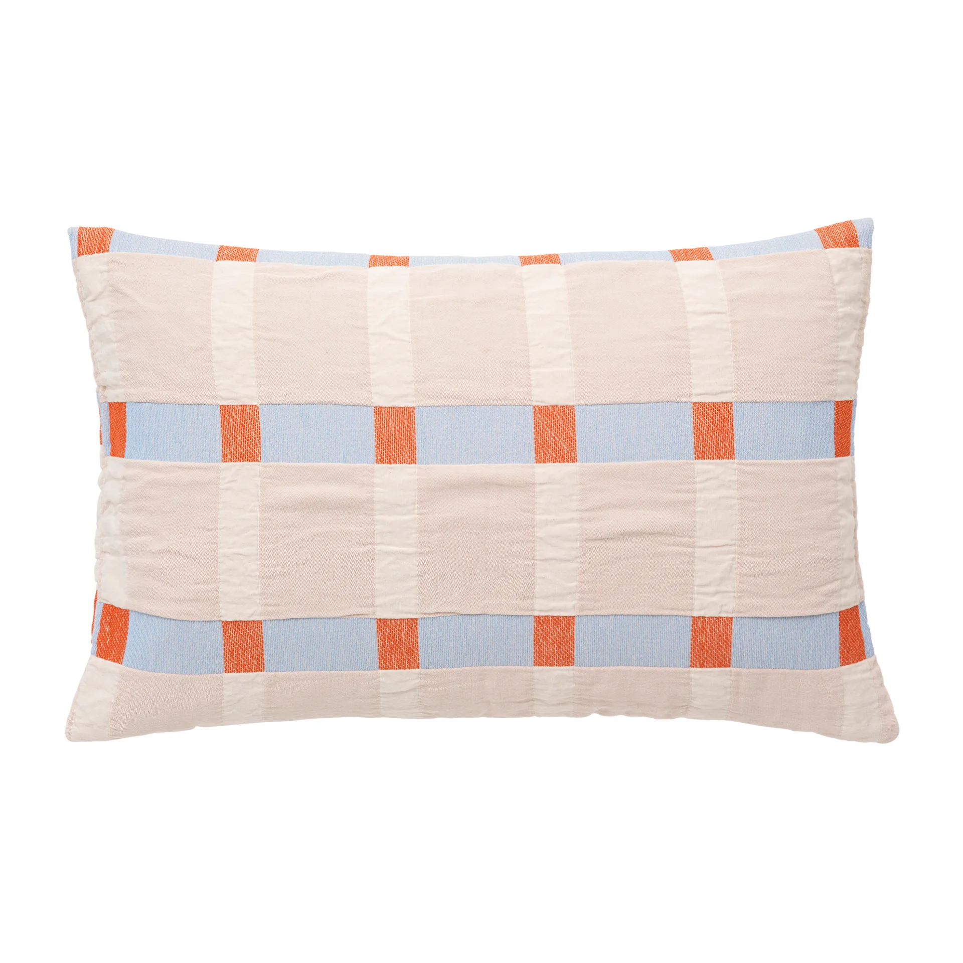 Taie d'oreiller Asta 40x60 cm, Citrouille orange-pâle blush Broste Copenhagen