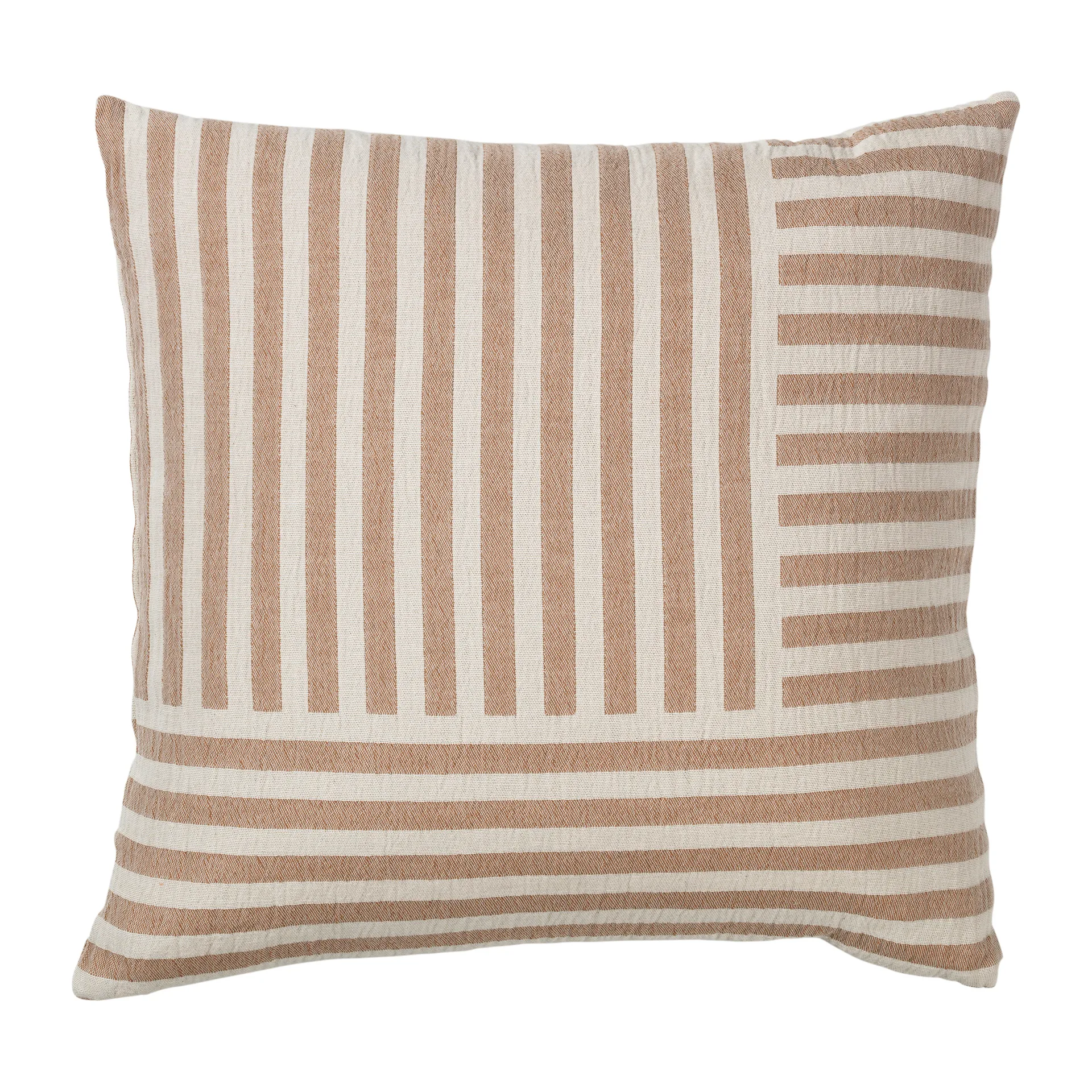 Taie Frankie 50x50 cm, Golden brown Broste Copenhagen