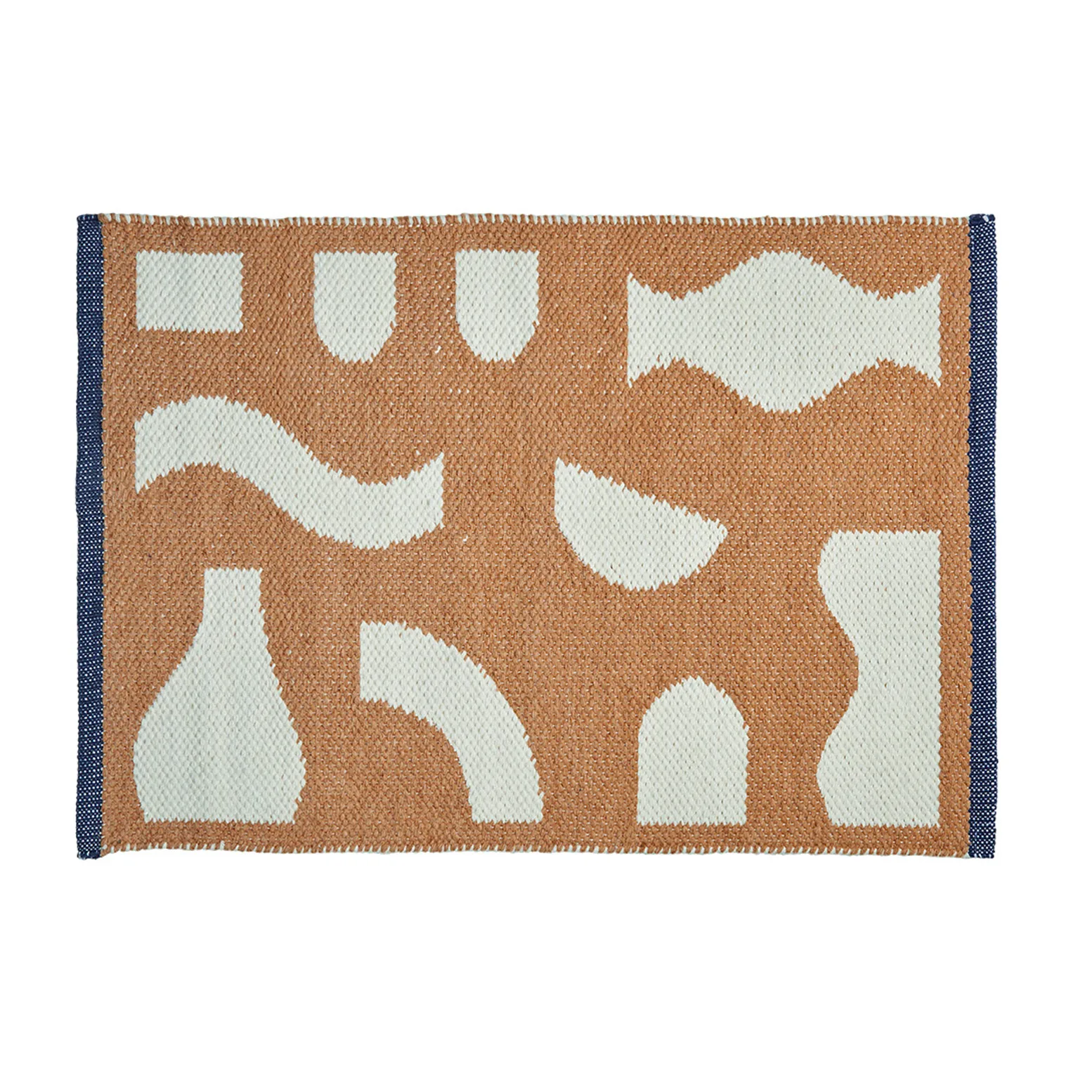 Tapis de porte Ceres 50x70 cm, Recycled pet nut brown Broste Copenhagen