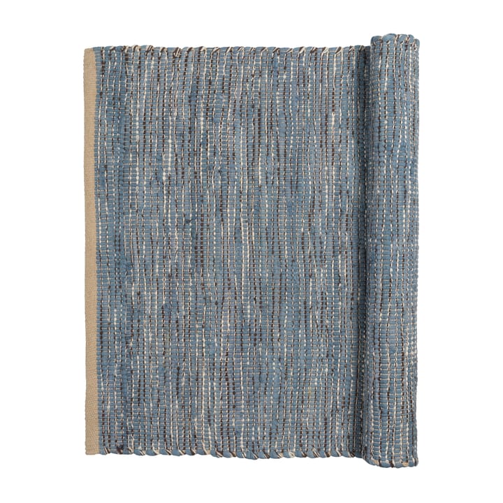 Tapis en coton Magda 60x90 cm - Flint stone blue - Broste Copenhagen