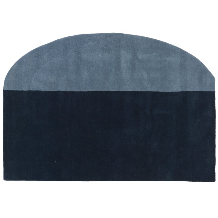 Tapis en laine Spectre 140 x 200cm - Blue night - Broste Copenhagen