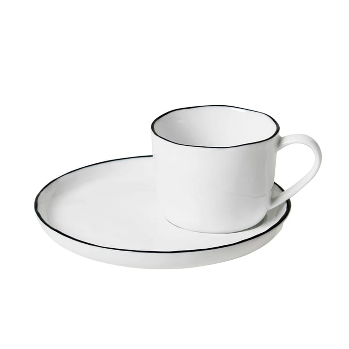 Tasse et soucoupe Salt - petit, 5 cm - Broste Copenhagen