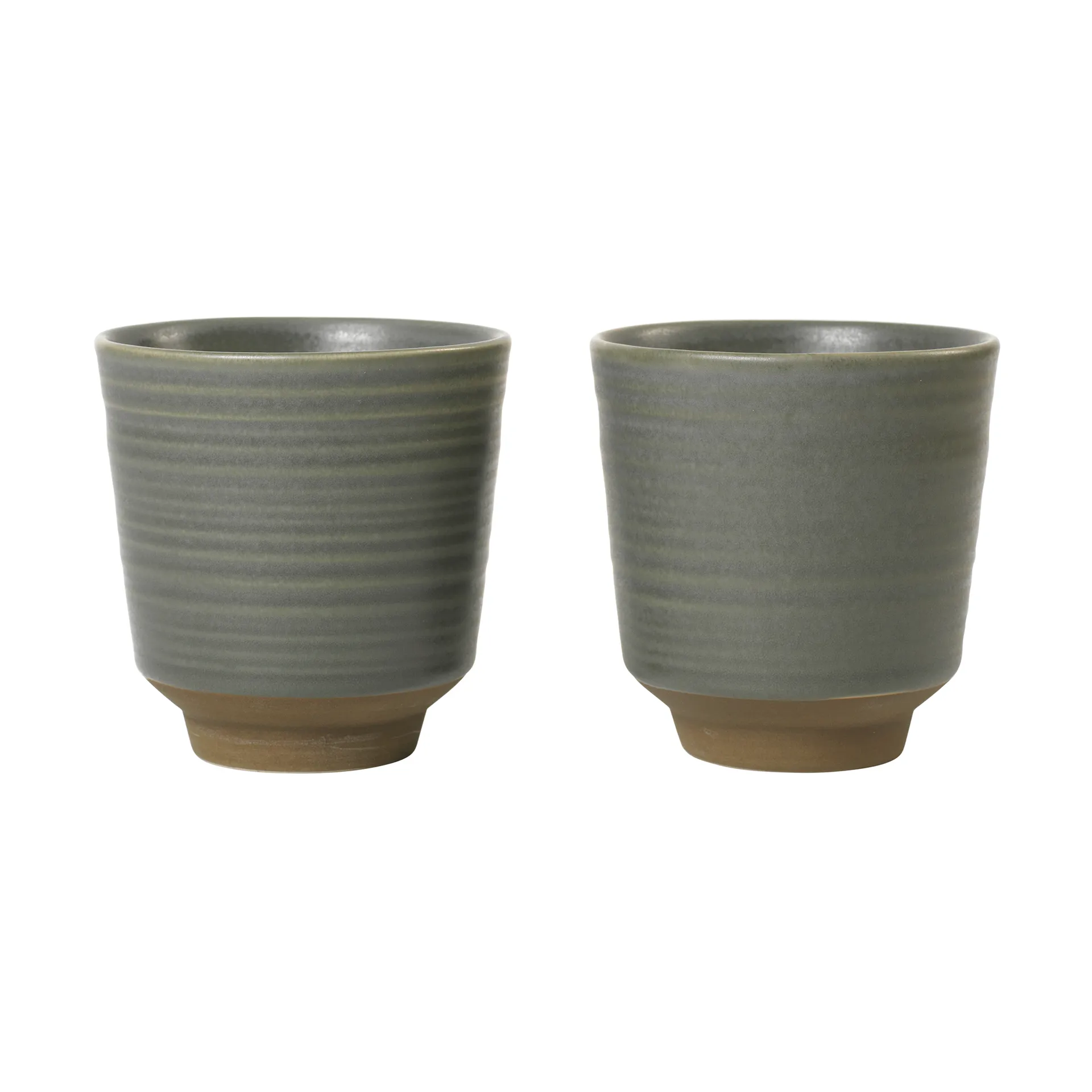Tasse Miko 15 cl lot de 2, Dark green Broste Copenhagen