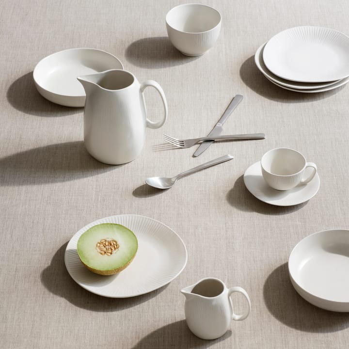 Tasse Sandvig avec soucoupe blanc doux, 12,5 cl Broste Copenhagen