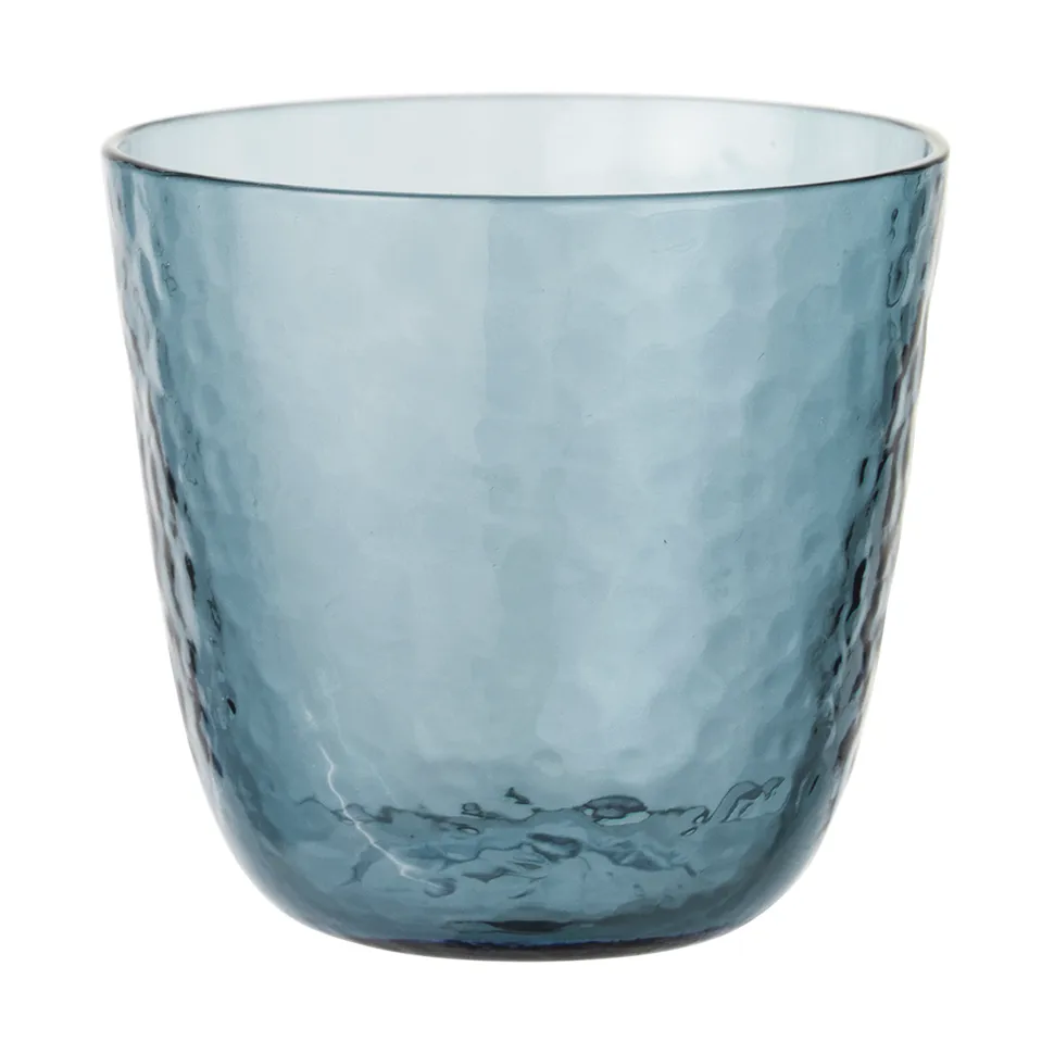 Tumbler Hammered 15 cl, Bleu Broste Copenhagen