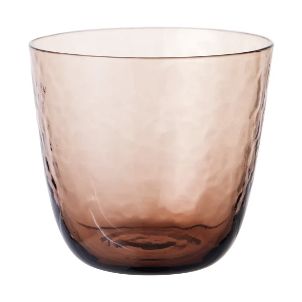 Tumbler Hammered 15 cl, Marron Broste Copenhagen