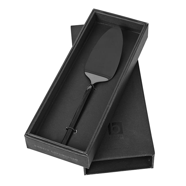 Broste Copenhagen Tvis pelle à tarte noir | Design Scandinave | Couteaux à gâteaux & de service | Noir