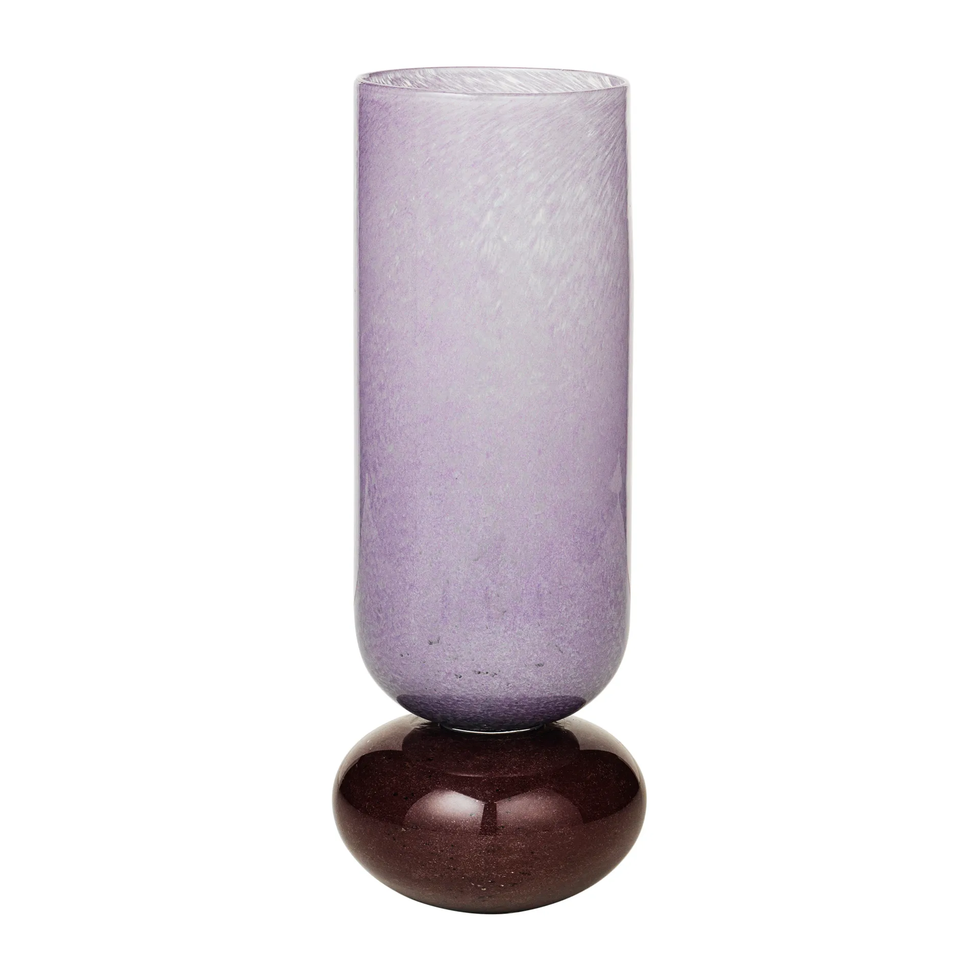 Vase Dorit 31 cm, Orchid hush-puce aubergine Broste Copenhagen