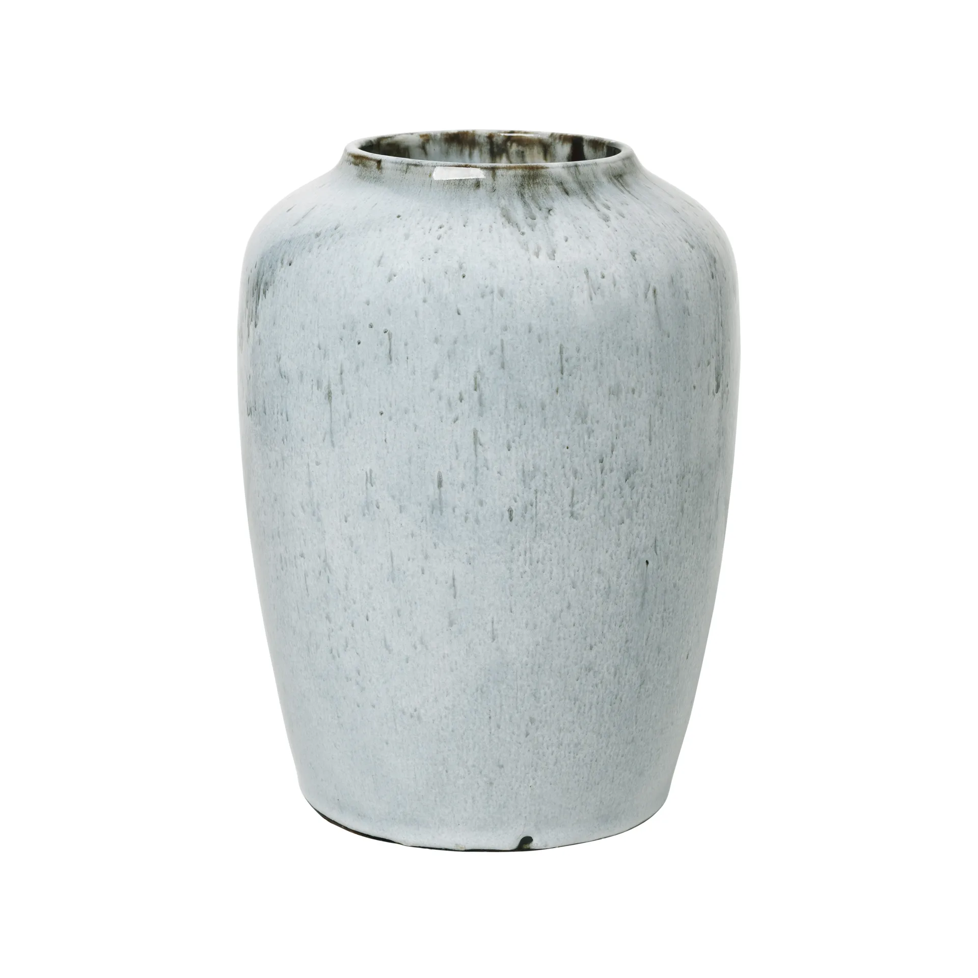 Vase en céramique Cph Curve 24,5 cm, Light blue Broste Copenhagen