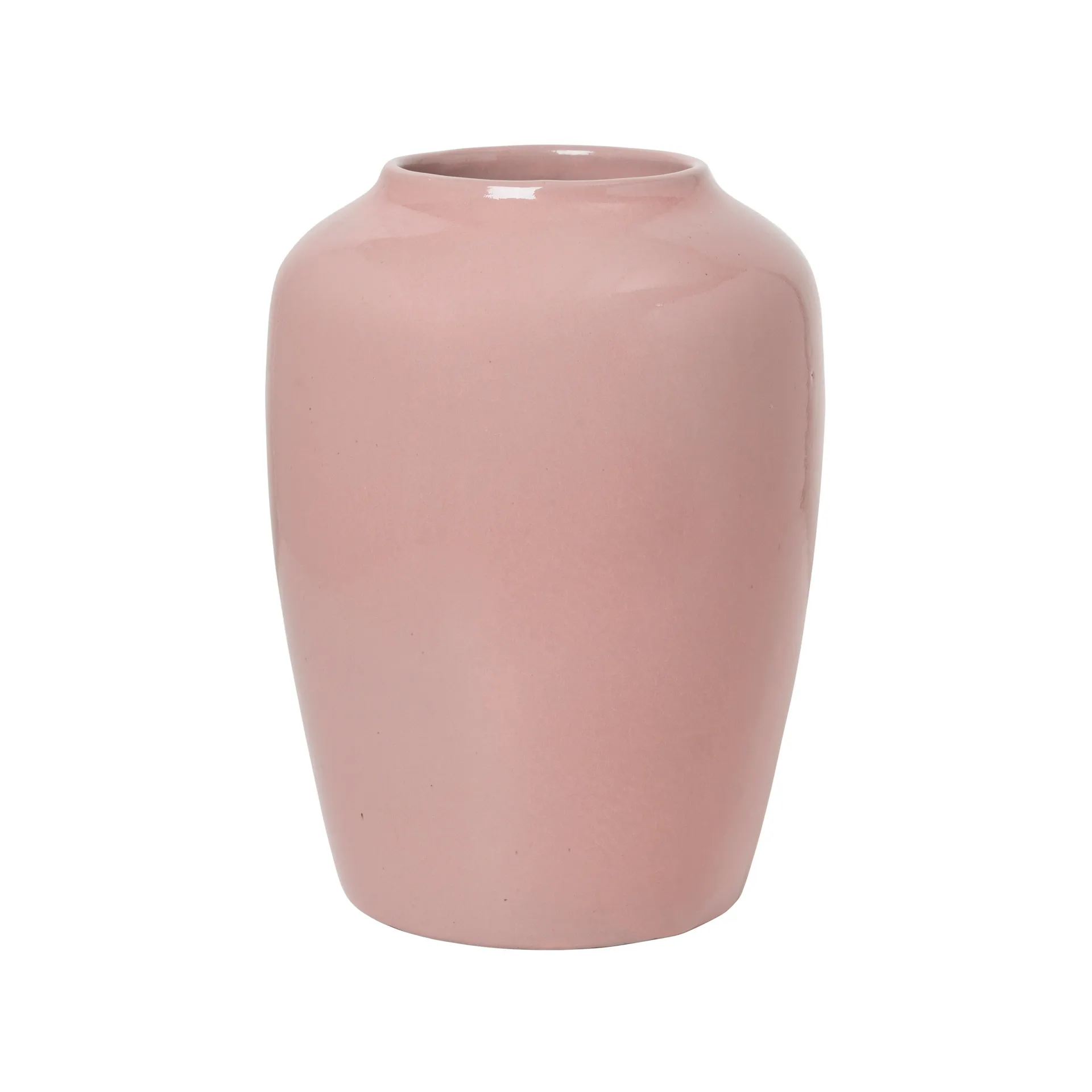 Vase en céramique Cph Curve 24,5 cm, Light red Broste Copenhagen