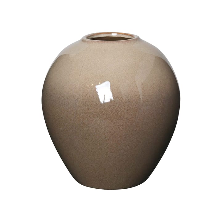 Vase en céramique Ingrid 25,5 cm - Simple taupe-brown - Broste Copenhagen