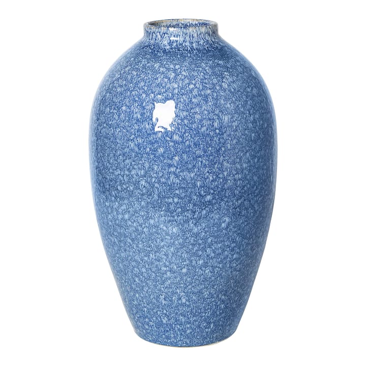 Vase en céramique Ingrid 40 cm - Insignia blue-white - Broste Copenhagen