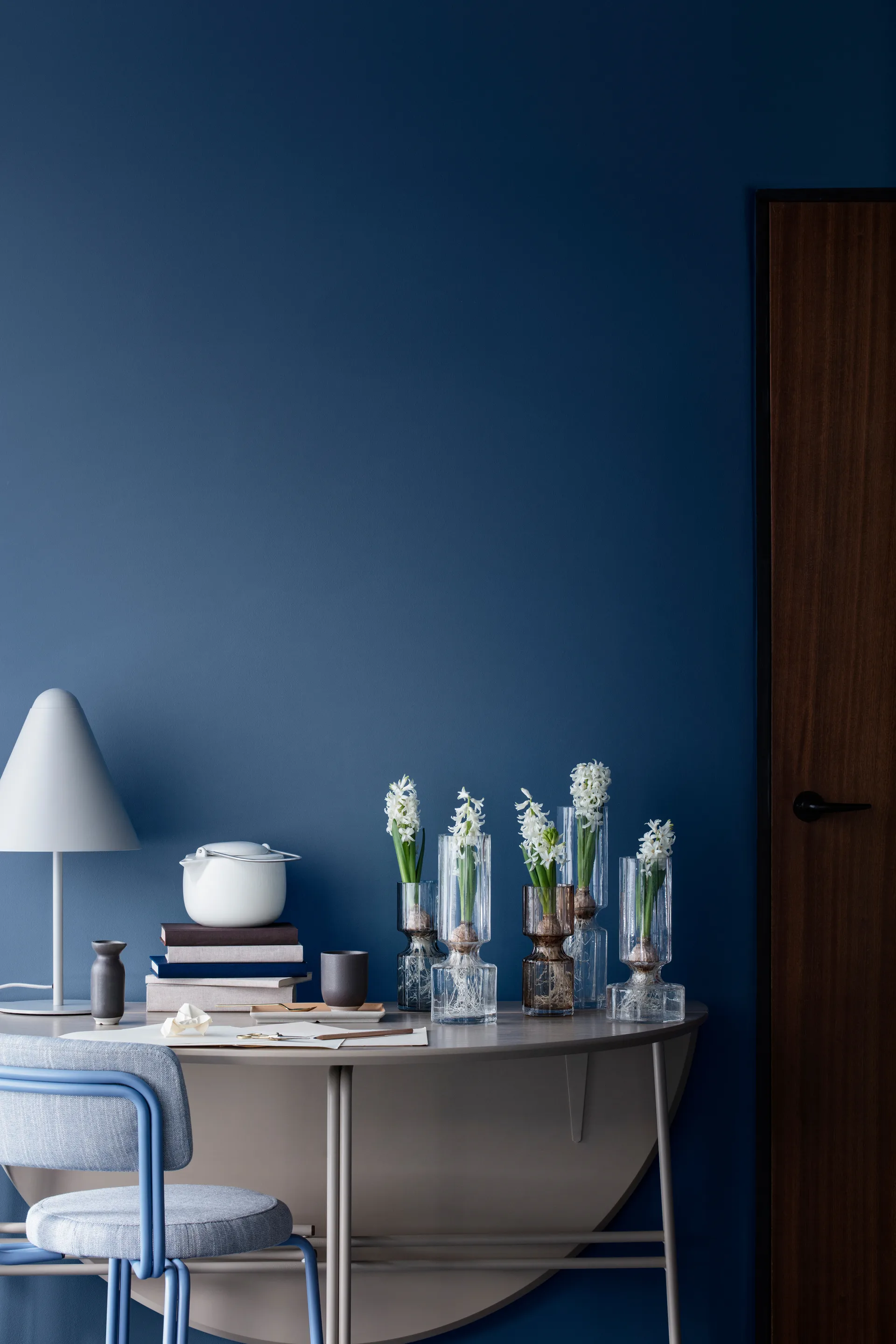 Vase en verre Hyacint 20 cm, Indian Tan Broste Copenhagen