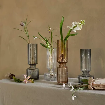 Vase en verre Hyacint 24,9 cm - Clear - Broste Copenhagen