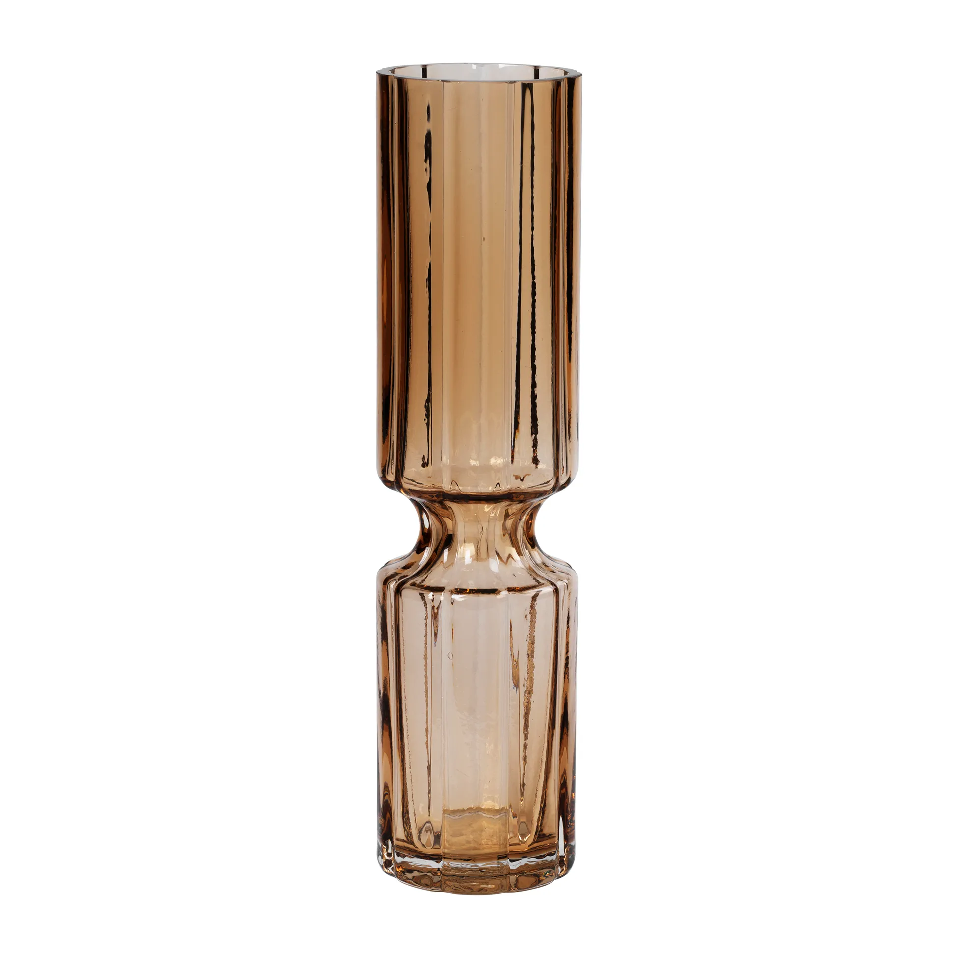 Vase en verre Hyacint 31,7 cm, Indian tan Broste Copenhagen