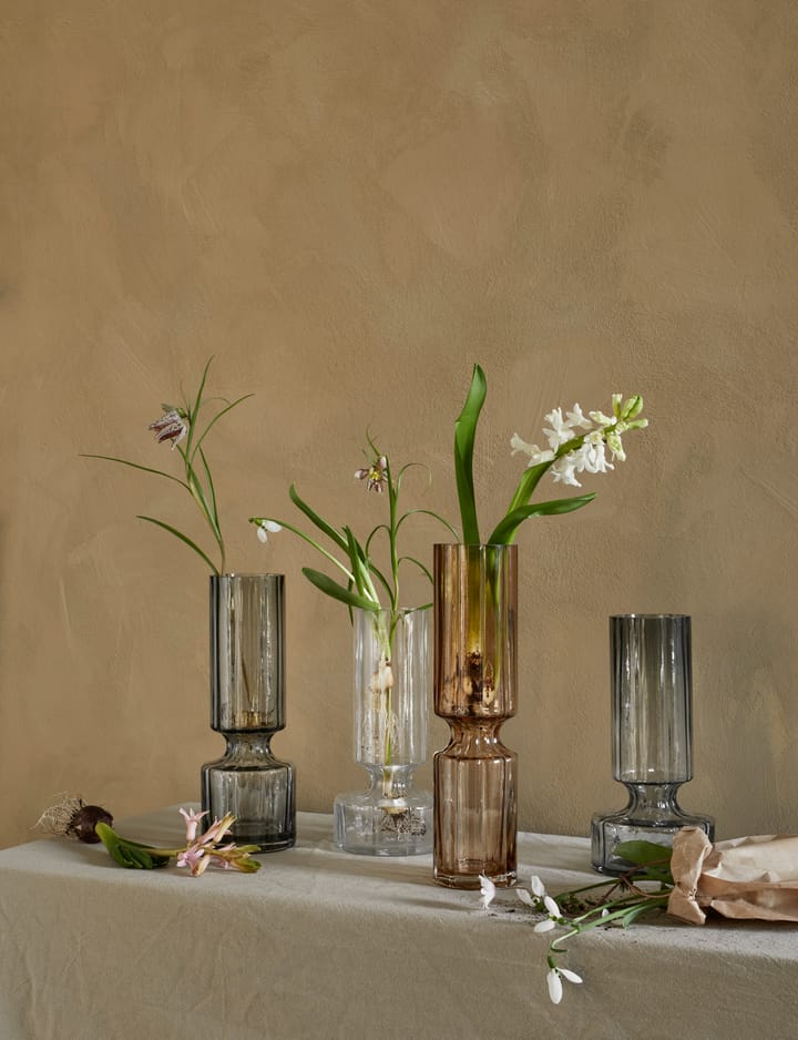 Vase en verre Hyacint 31,7 cm, Indian tan Broste Copenhagen