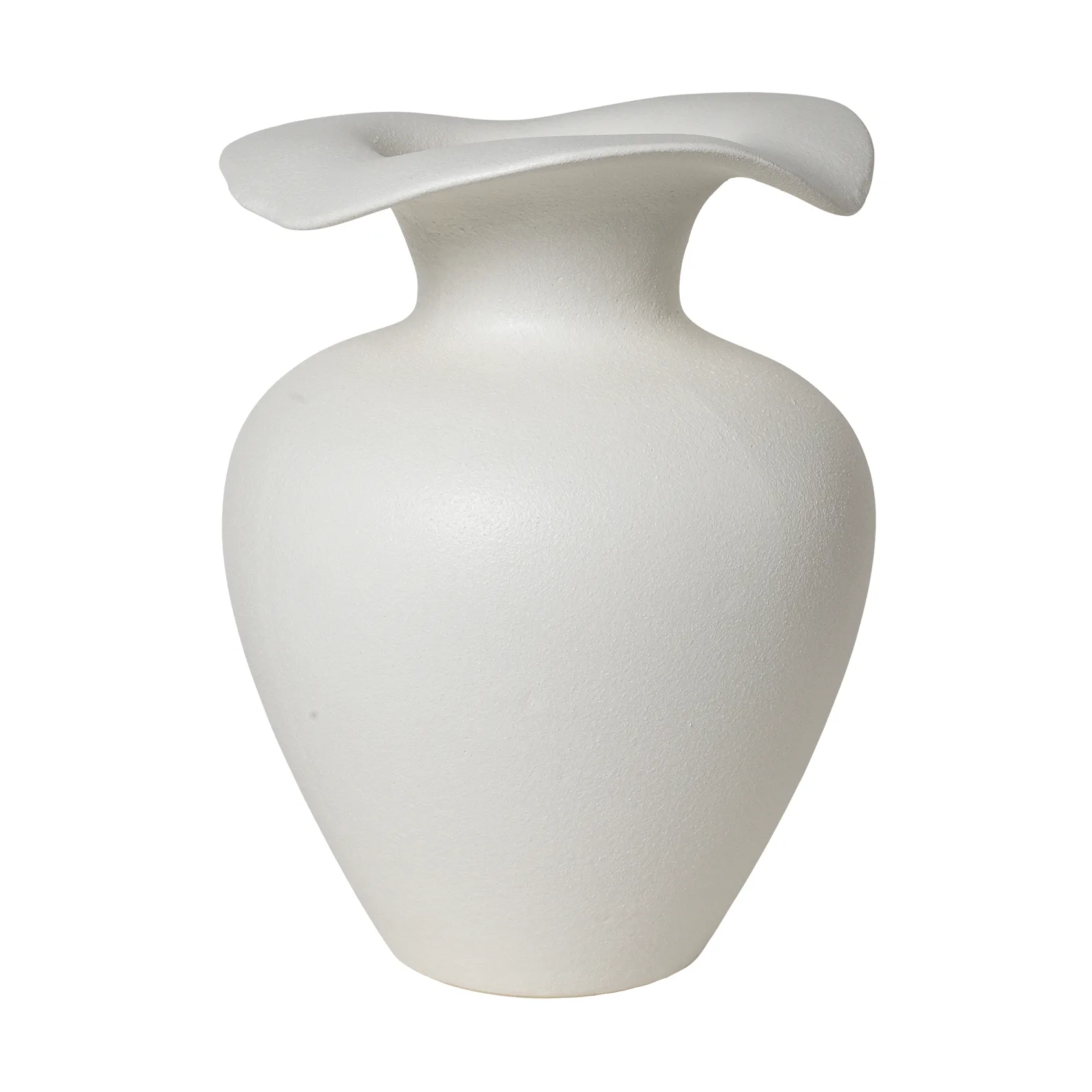 Vase Florentina M 32 cm, Blanc Broste Copenhagen