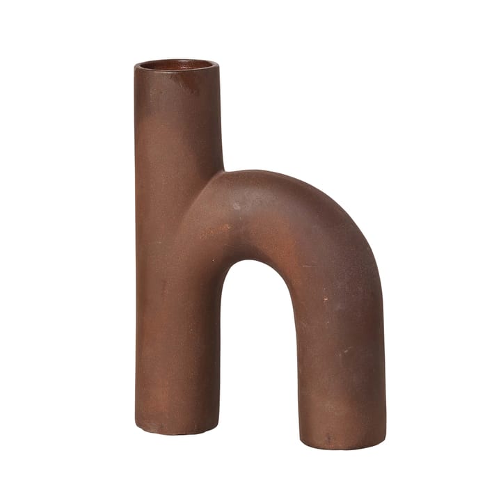 Vase Hector 19 cm - Red clay - Broste Copenhagen