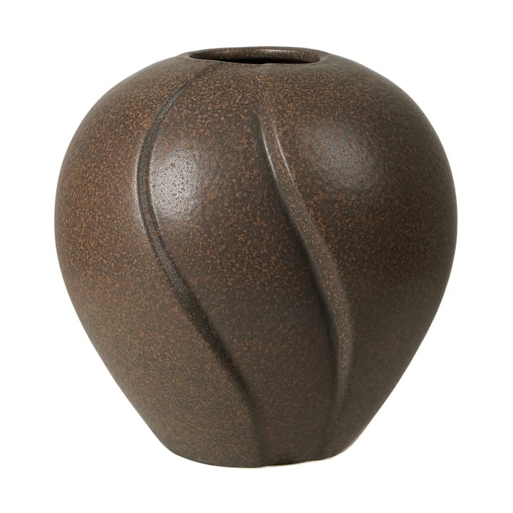 Vase Leda Ø15x15 cm - Antique brown - Broste Copenhagen