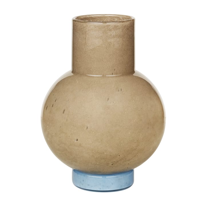 Vase Mari 27 cm - Taupe-seranity light blue - Broste Copenhagen