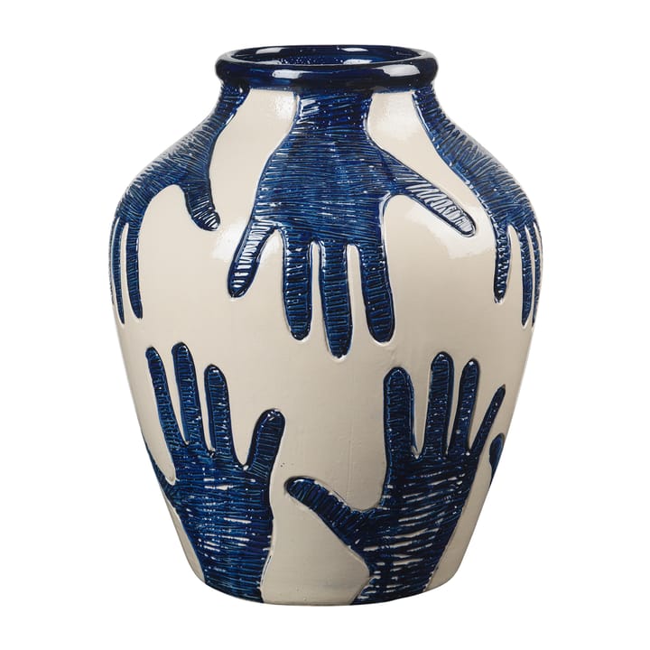 Vase Mime 40 cm - Intense blue-rainy day - Broste Copenhagen