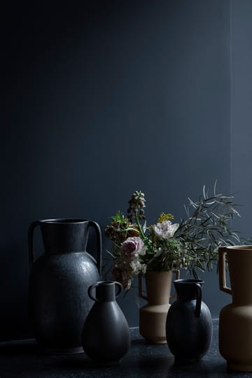 Vase Simi 29 cm - Antique grey-black - Broste Copenhagen