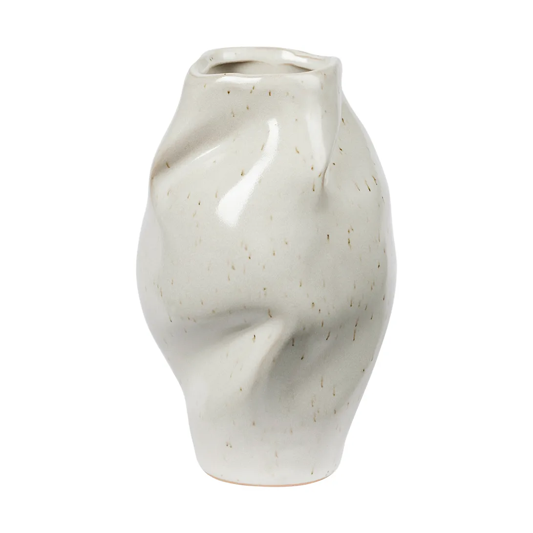 Vase Susie, Rainy Day Grey, 14 cm Broste Copenhagen