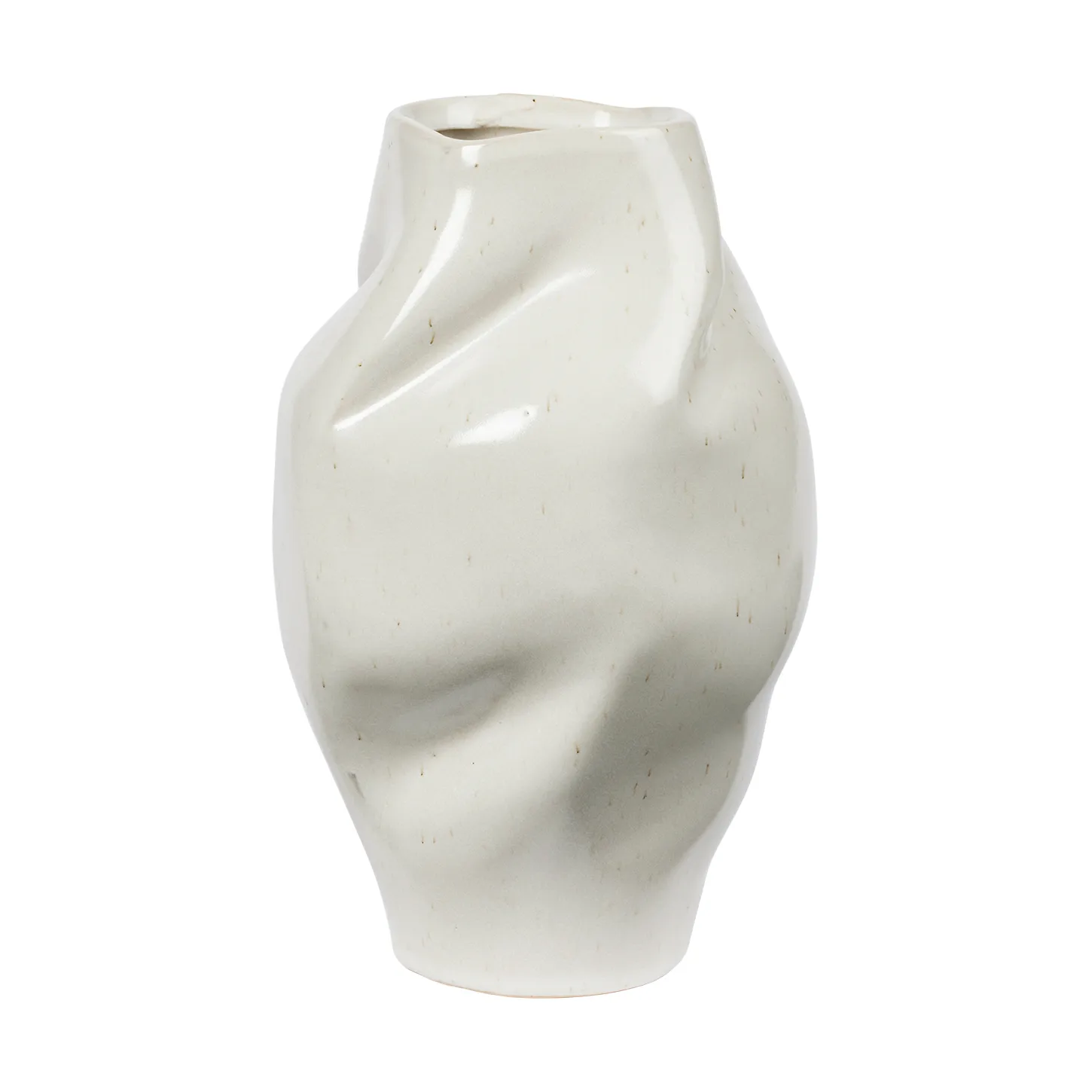 Vase Susie, Rainy Day Grey, 22 cm Broste Copenhagen
