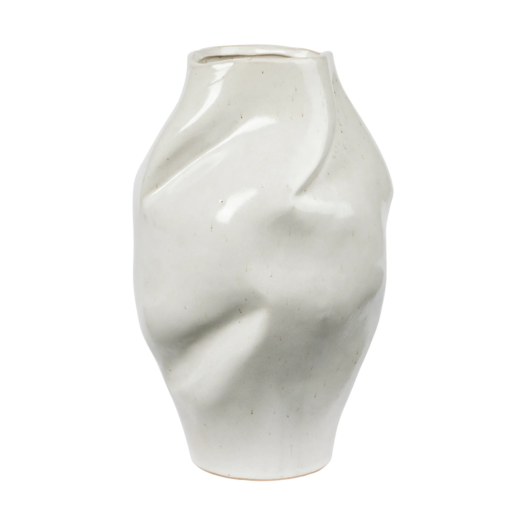 Vase Susie, Rainy Day Grey, 28 cm Broste Copenhagen