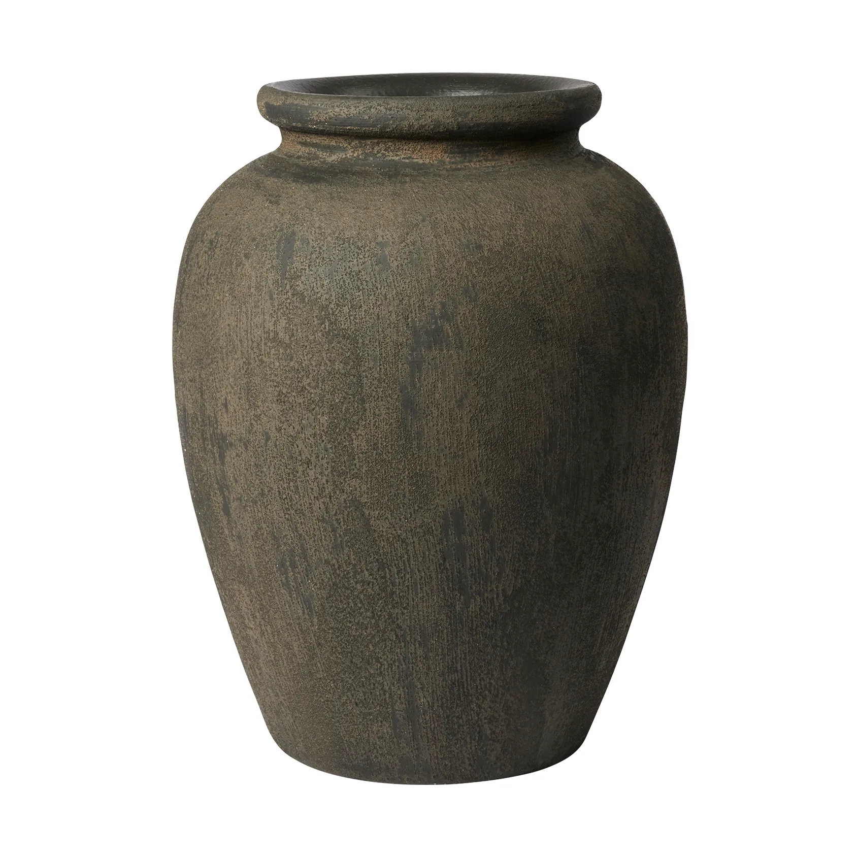 Vase Uma, Rustic dark brown, 30 cm Broste Copenhagen