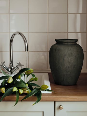 Vase Uma - Rustic dark brown, 30 cm - Broste Copenhagen