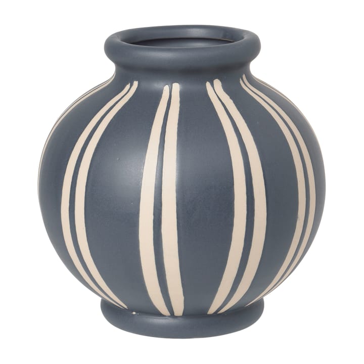 Vase Wilma 17,8 cm - Blue-rainy day - Broste Copenhagen