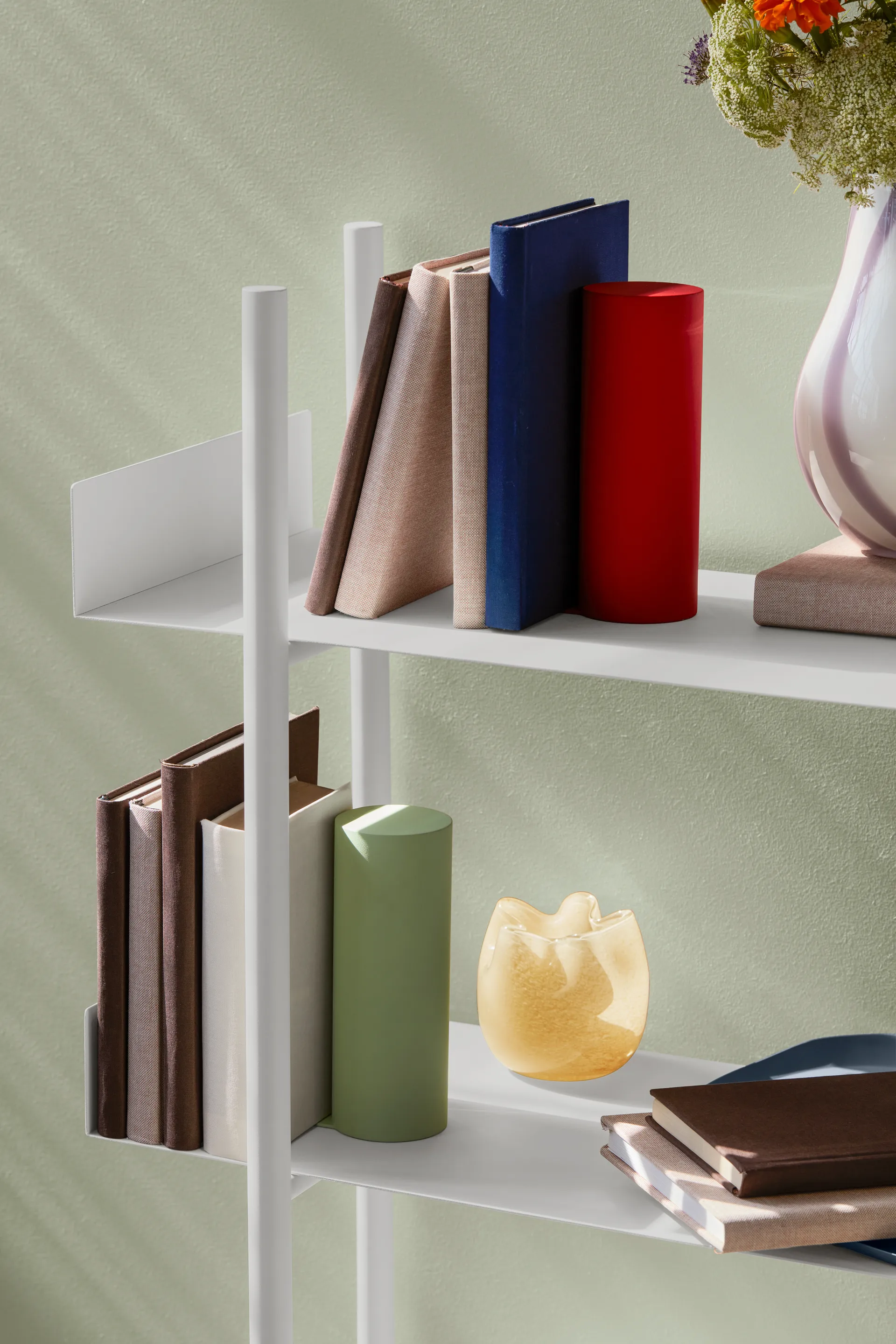 Vase/Photophore Esther Ø9,8 cm, Anise flower yellow Broste Copenhagen